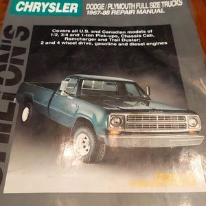 Chrysler/Dodge/Plymouth full-size trucks 🚚 🛻